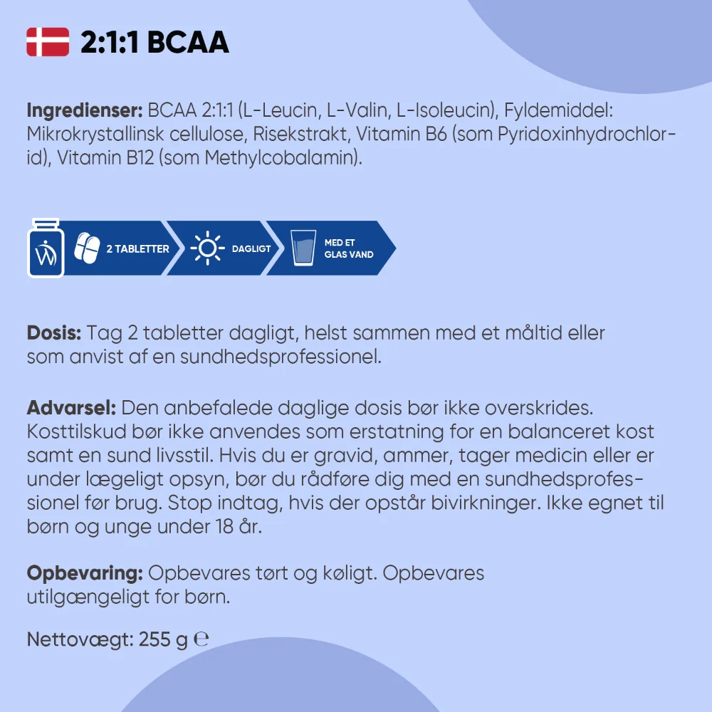BCAA med B6- og B12-vitamin - Image 5