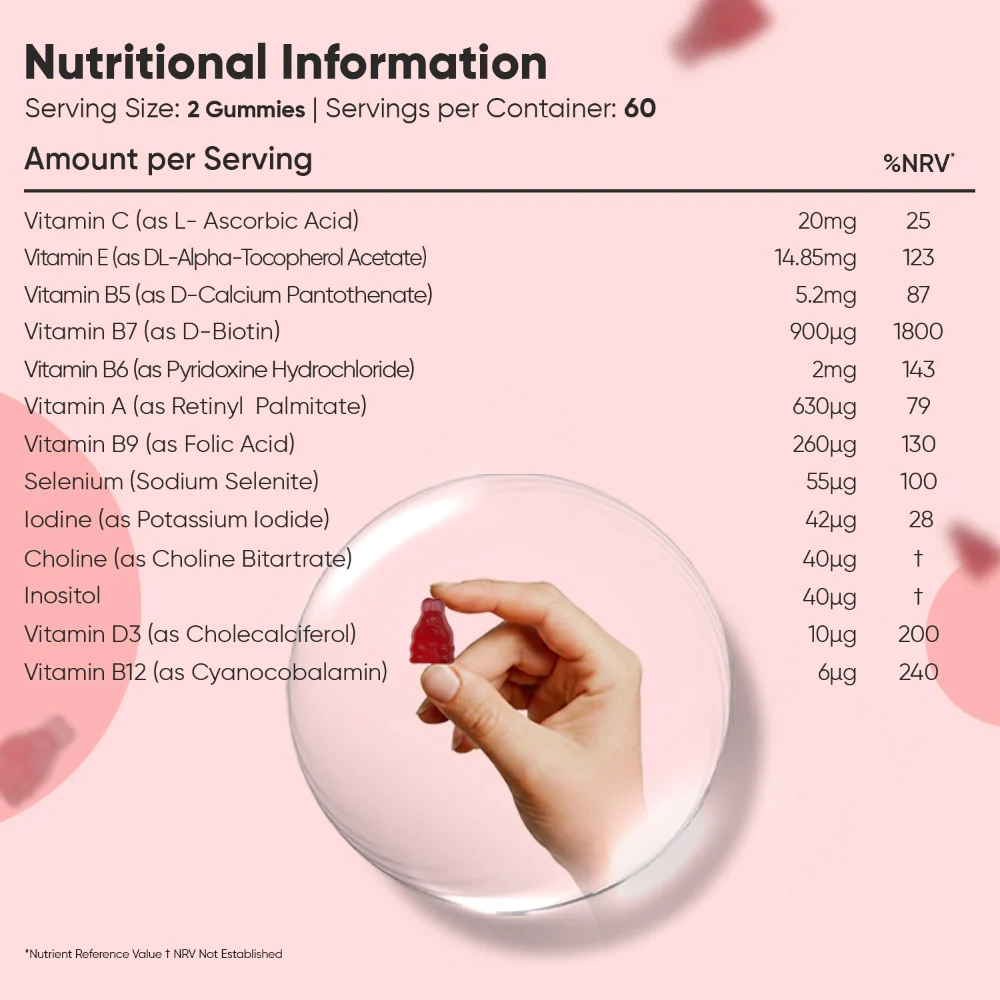 Biotin Vingummier 450 mcg - Image 4