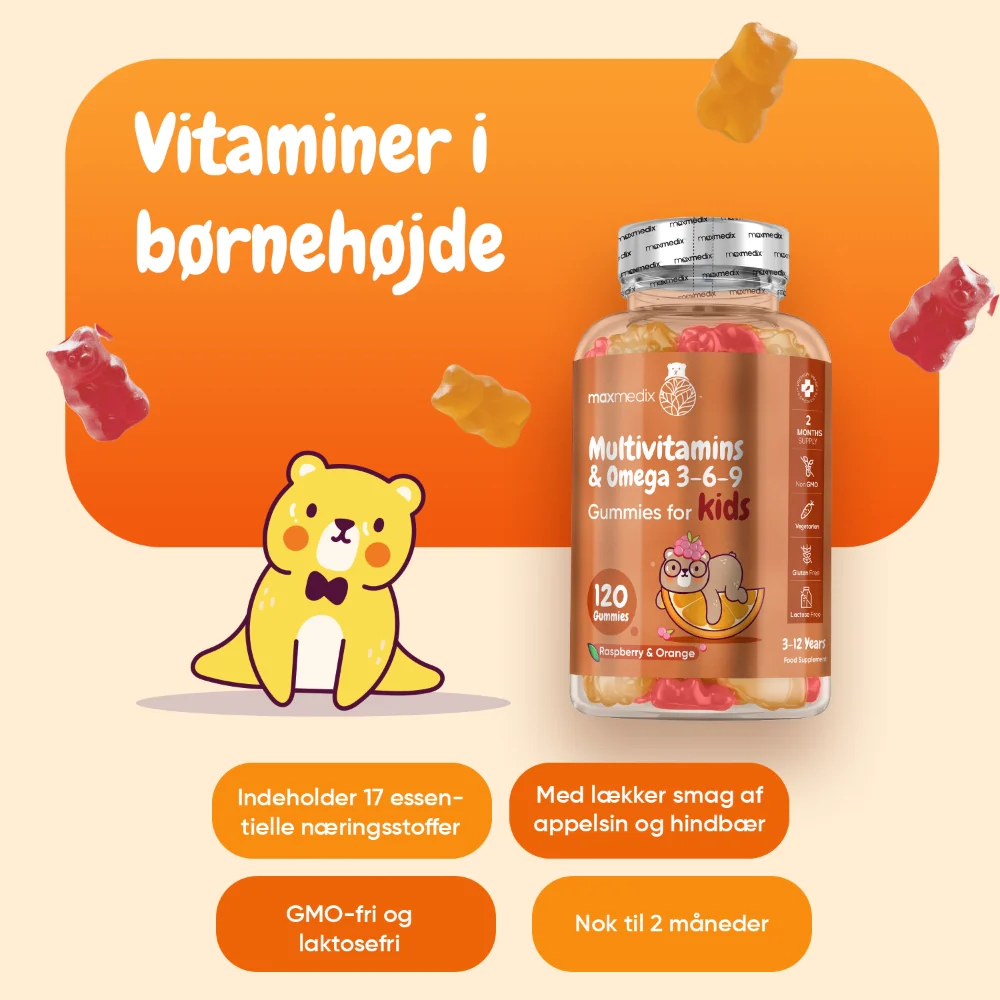 Børne Multivitamin & Omega 3-6-9 Gummies - Image 2