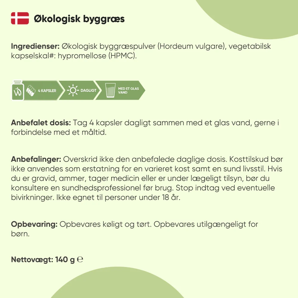 Øko Byggræs Kapsler 2000mg - Image 5
