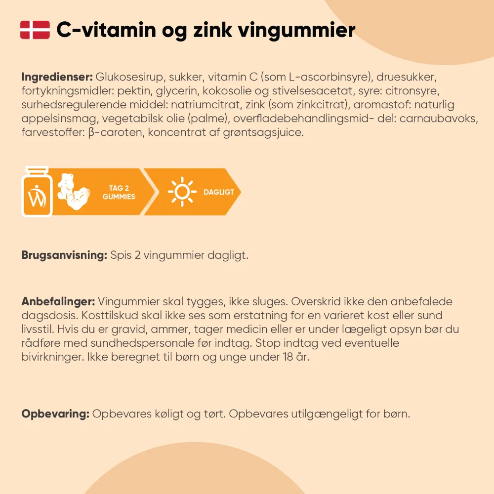 C-Vitamin + Zink Gummies 206mg - Image 4