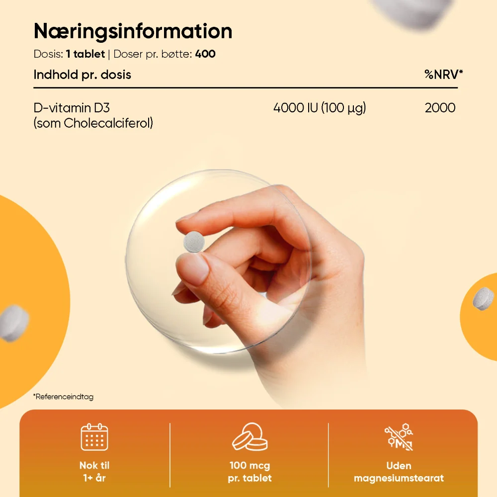 D3-Vitamin 4000IU (100mcg) - Image 3