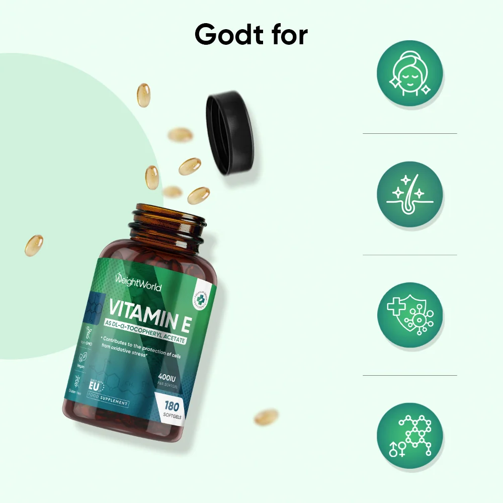 E-Vitamin 400 IU (180 mg) - Image 2