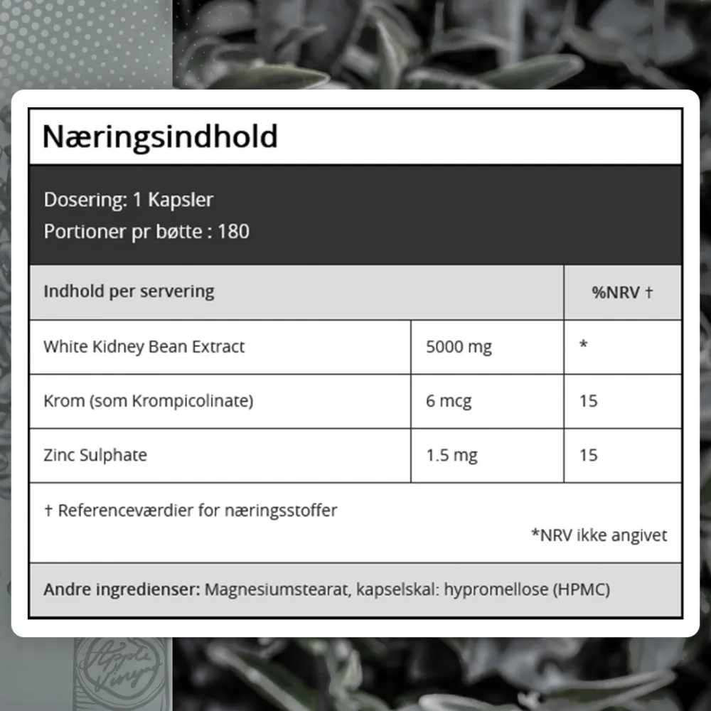 Hvide Kidneybønner 5000 mg - Image 3