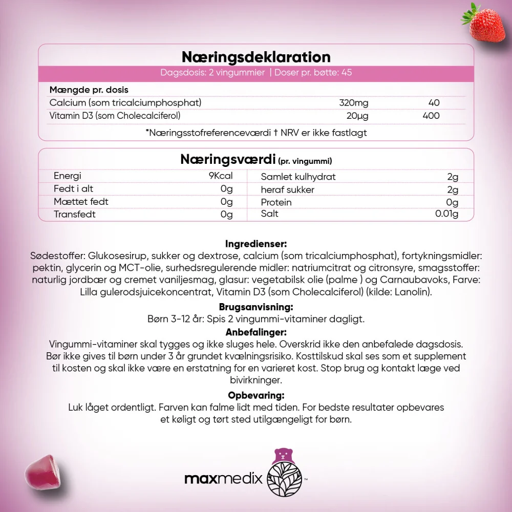 Kalk + D3-vitamin til Børn - Image 5