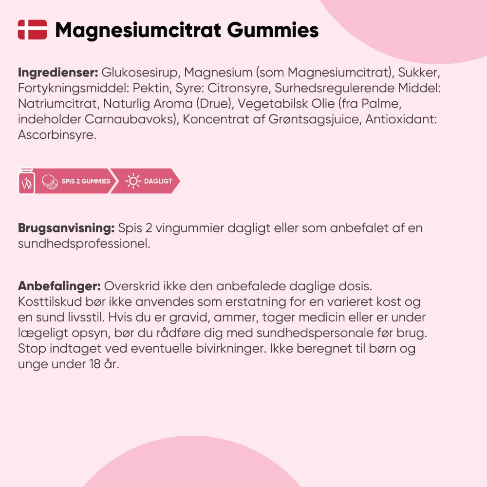 Magnesium Vingummier 125 mg - Image 4