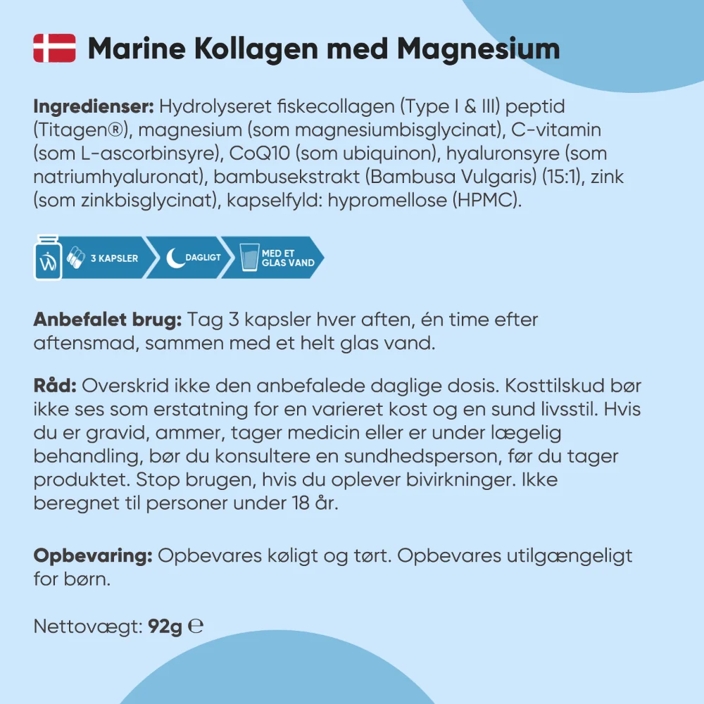 Marine Kollagen med Magnesium 1200mg - Image 4