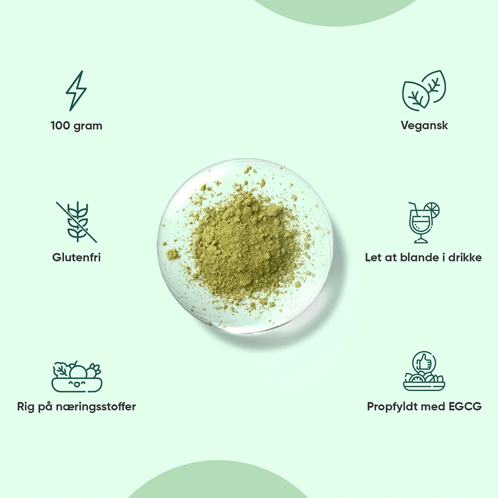 Økologisk Grøn Matcha Te Pulver - Image 4
