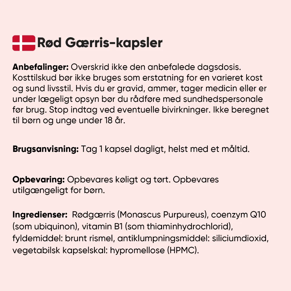 Rød Gærris 290mg - Image 4
