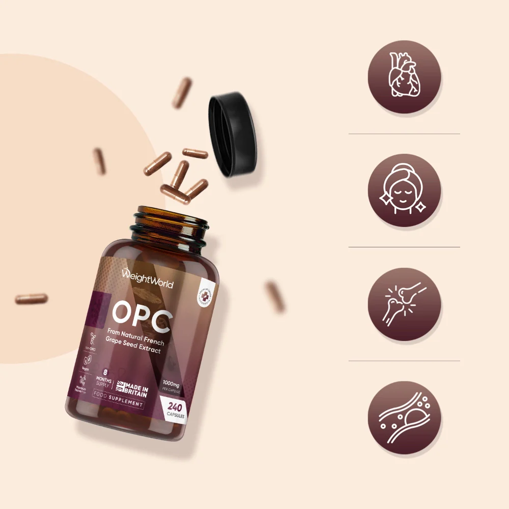 Vindruekerneekstrakt (OPC) 1000mg - Image 3
