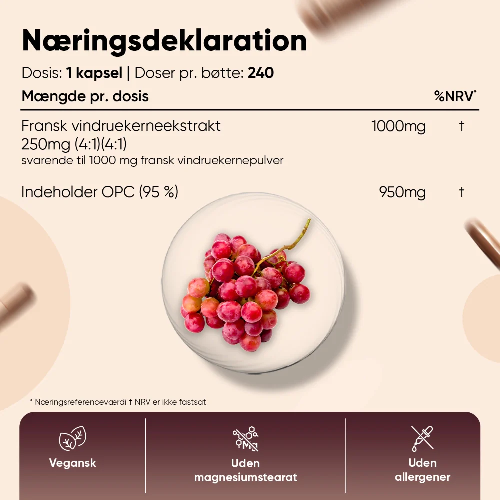 Vindruekerneekstrakt (OPC) 1000mg - Image 4
