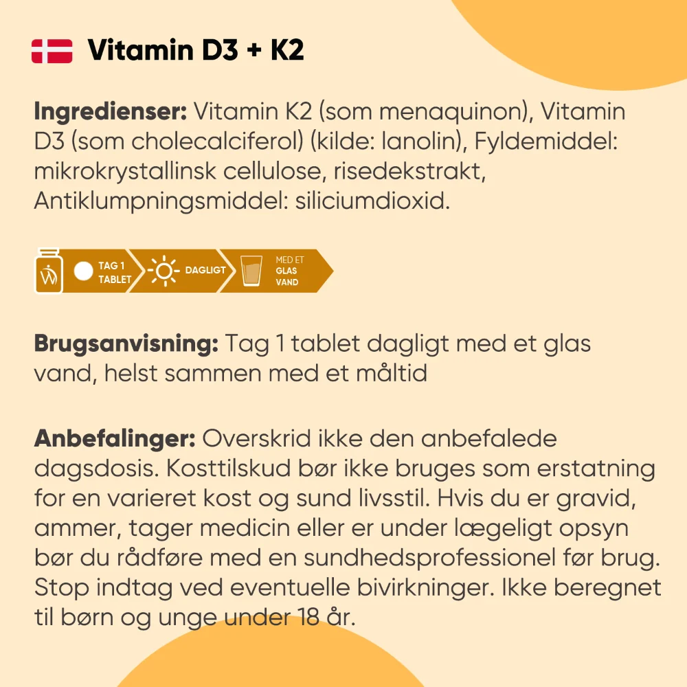 Vitamin D3 + K2 Tabletter - Image 4